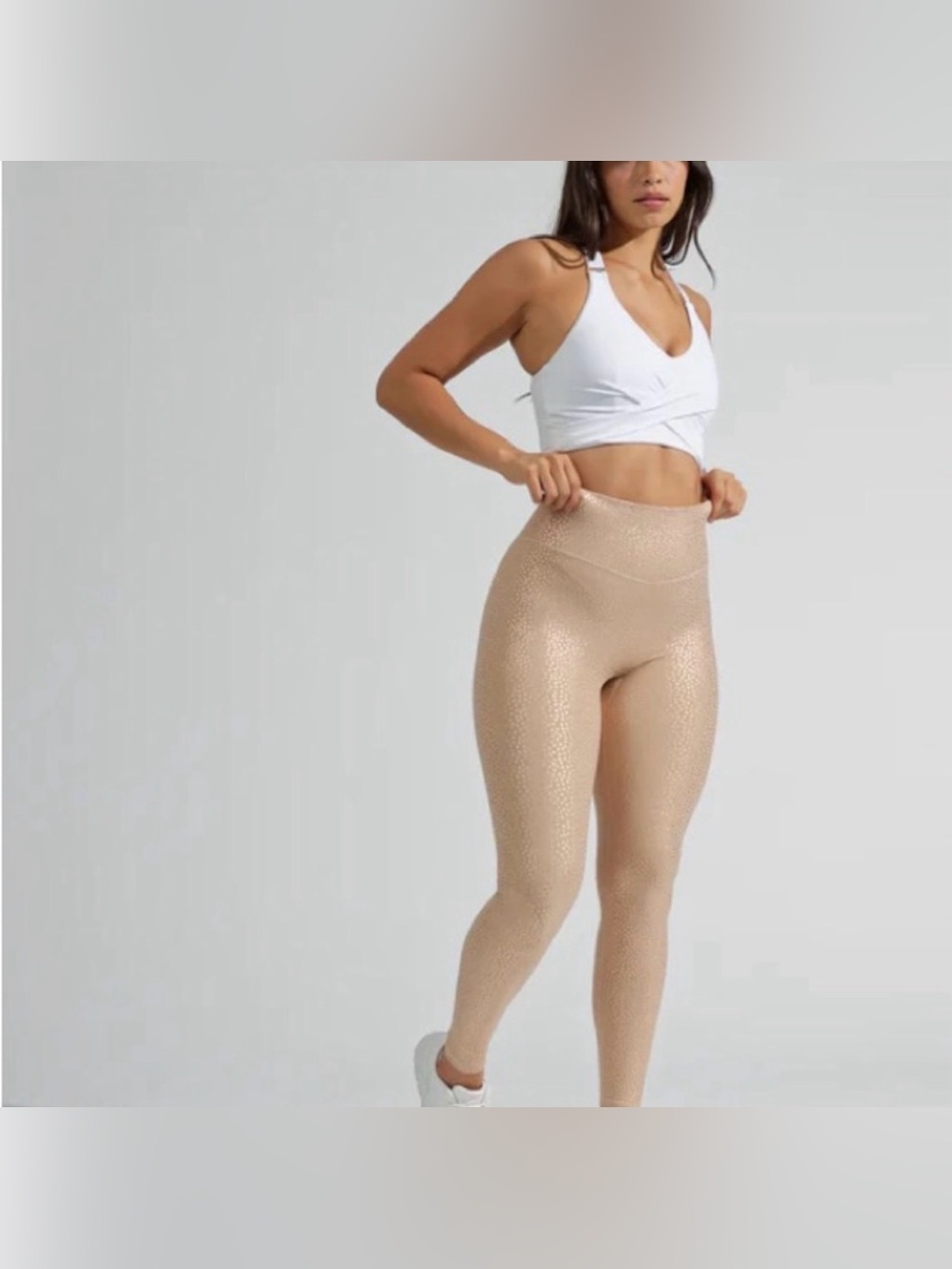 Buffbunny Rebel Legging- Gold Leopard